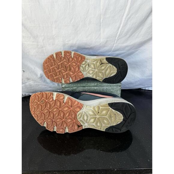 Ryka Womens "Belong" Sneakers Sz 9.5M Navy with pink accents support - Picture 6 of 9